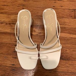 Brand New White Jessica Simpson Heels